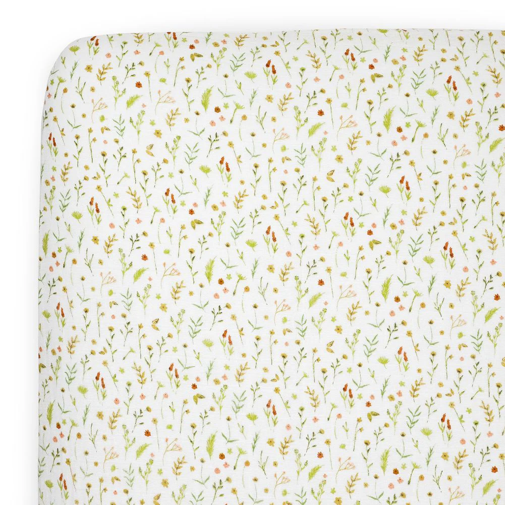 Little Unicorn Organic Cotton Muslin Crib Sheet