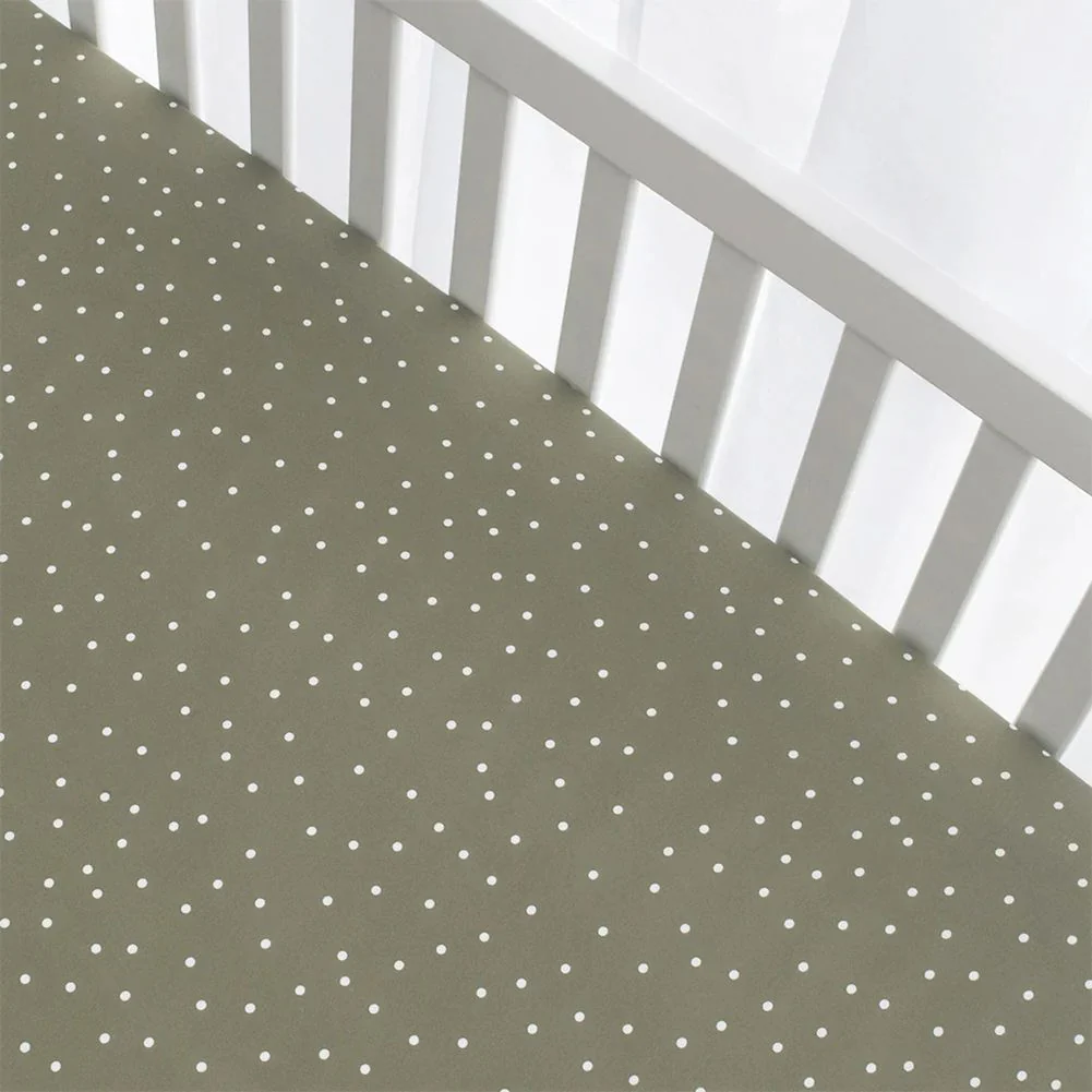 Living Textiles Cotton Jersey Fitted Crib Sheet - Image 8