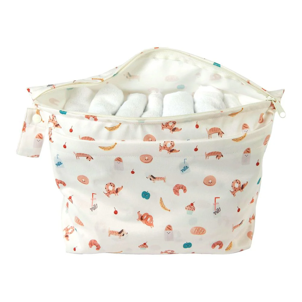 Loulou Lollipop Wet/Dry Bag - French Breakfast - Image 4