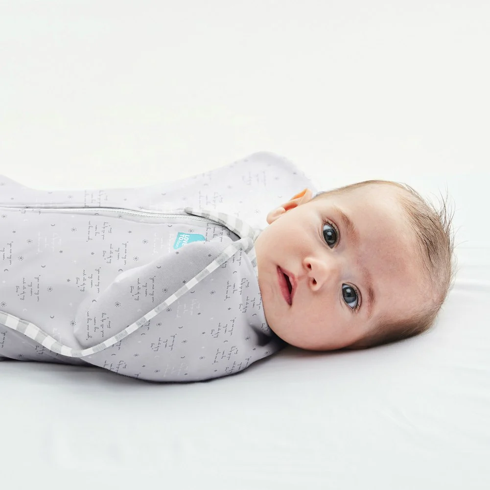 Love To Dream Swaddle UP Lite Bag 0.2 TOG - You Are My (Newborn, 5-8.5 lbs) - Image 5