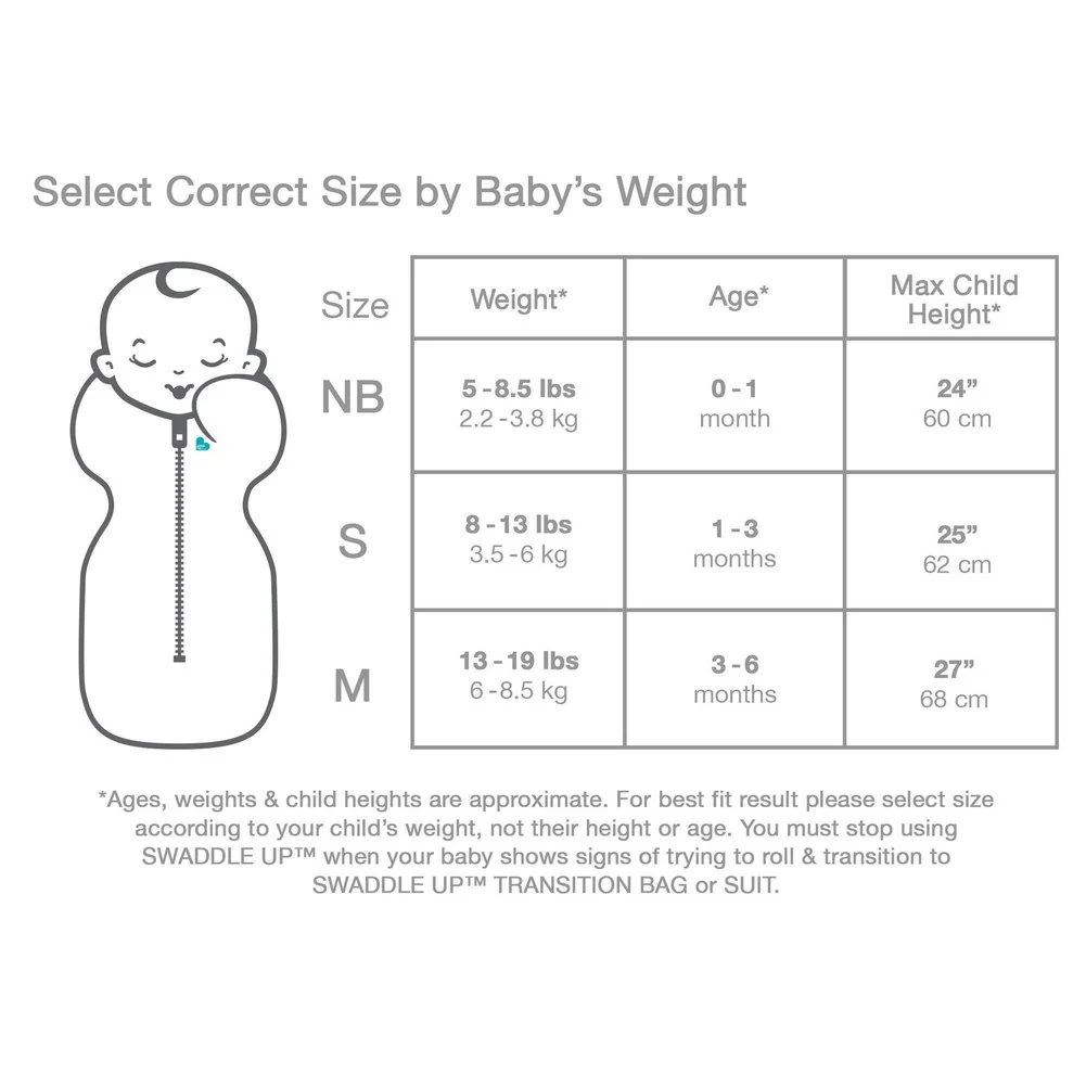 Love To Dream Swaddle UP Lite Bag 0.2 TOG - You Are My (Small, 8-13 lbs) - Image 2