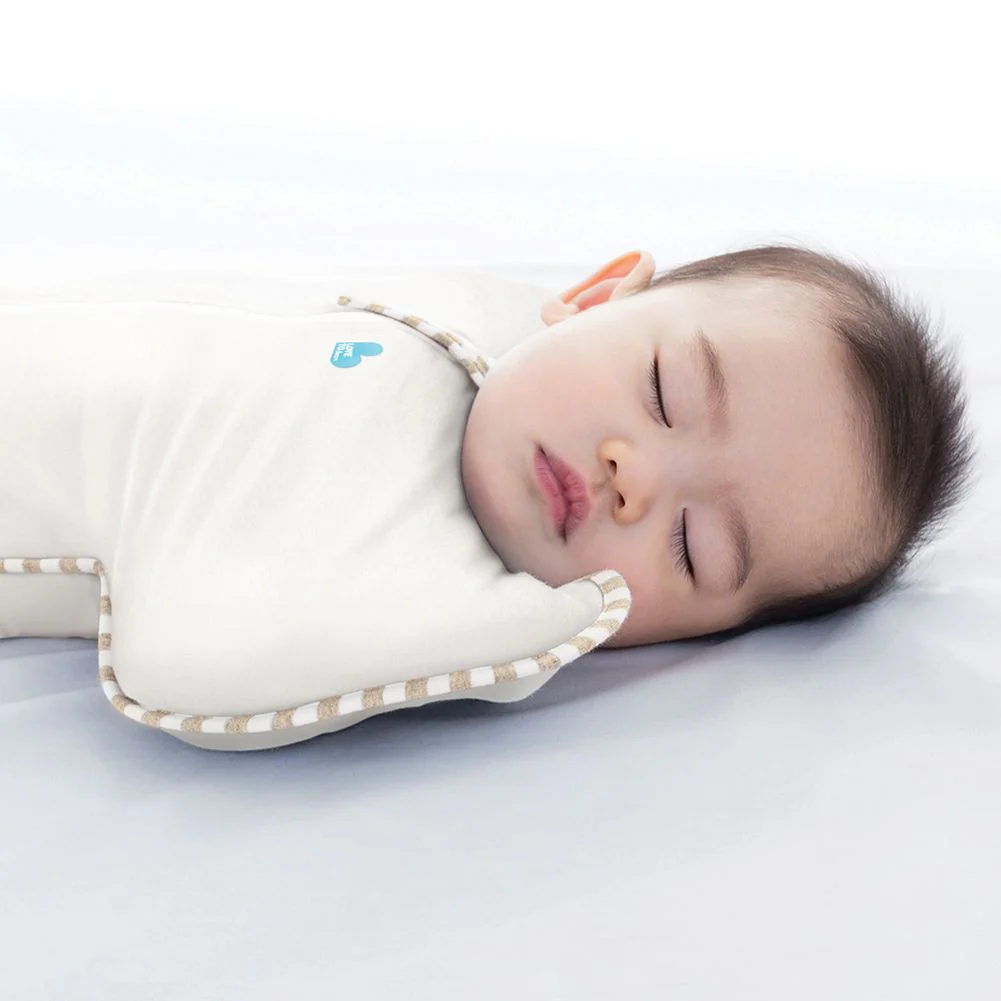 Love To Dream Swaddle UP Organic 1.0 TOG - Cream (Small 7-13 lbs) - Image 3