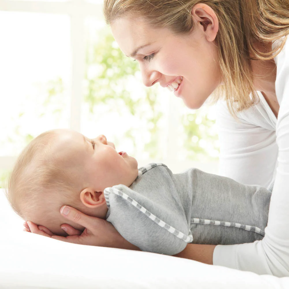 Love To Dream Swaddle UP Original 1.0 TOG - Grey (Newborn, 5-8.5 lbs) - Image 5