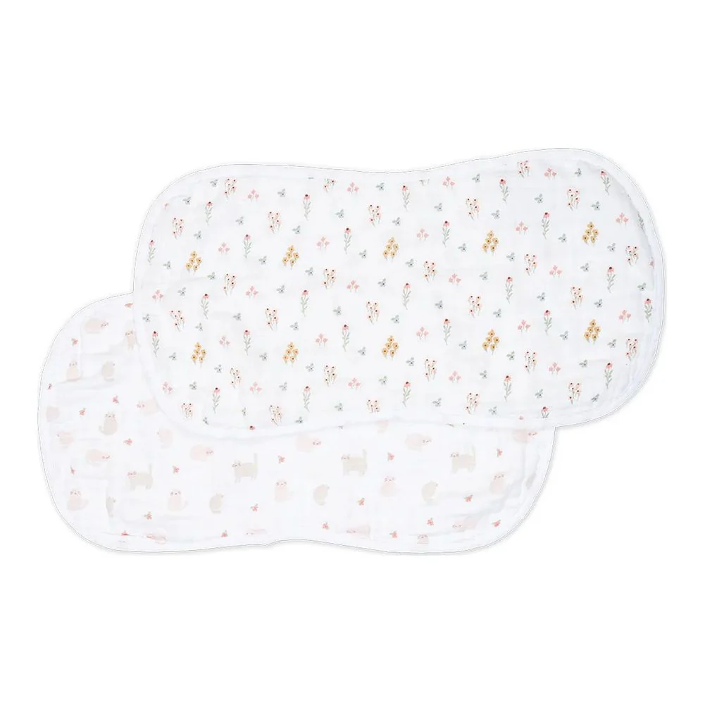 Lulujo 2-Pack Burp Cloths Set - Image 3