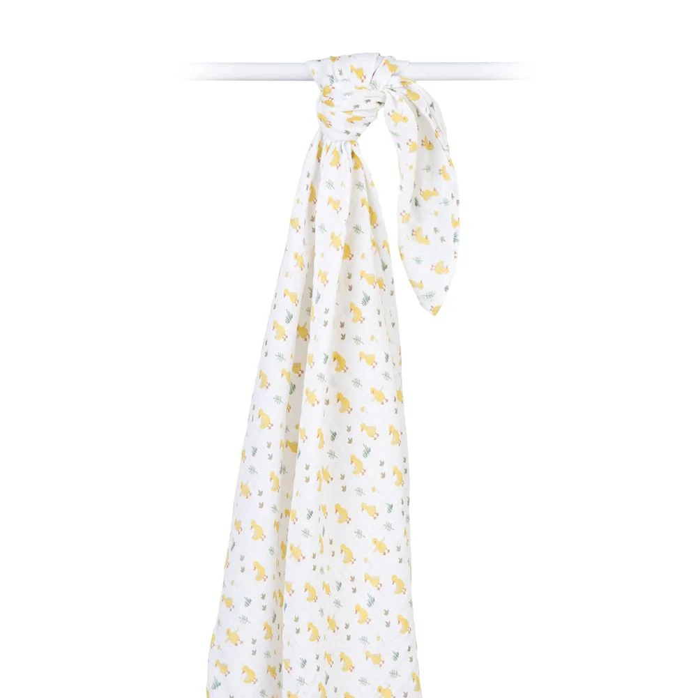 Lulujo Cotton Muslin Swaddle Blanket - Image 2