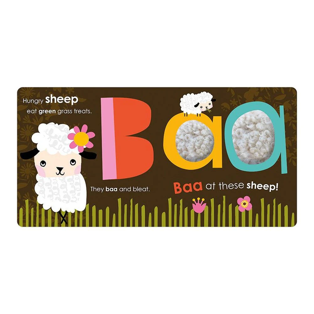 Make Believe Ideas Sensory Board Book - Baa Quack Moo - Image 3