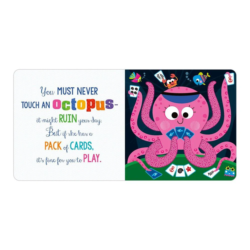 Make Believe Ideas Sensory Board Book - Never Touch A Shark! - Image 3