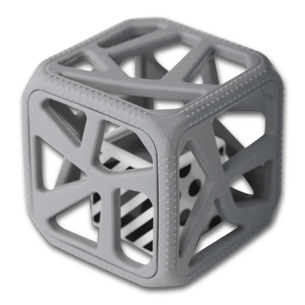 Malarkey Kids Chew Cube - Dark Grey