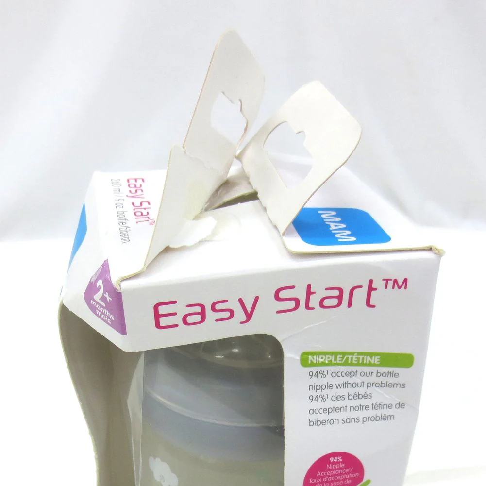 MAM Easy Start Anti-Colic Baby Bottle - Unisex (9oz) (Open Box) - Image 4