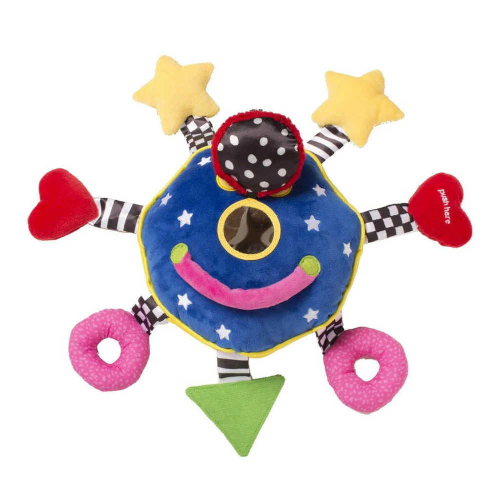 Manhattan Toy Company Baby Whoozit 6 Inch Stroller and Travel Activity Toy - Image 3