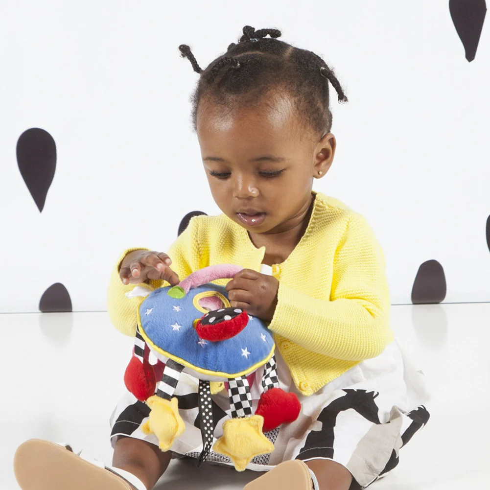 Manhattan Toy Company Baby Whoozit 6 Inch Stroller and Travel Activity Toy - Image 7
