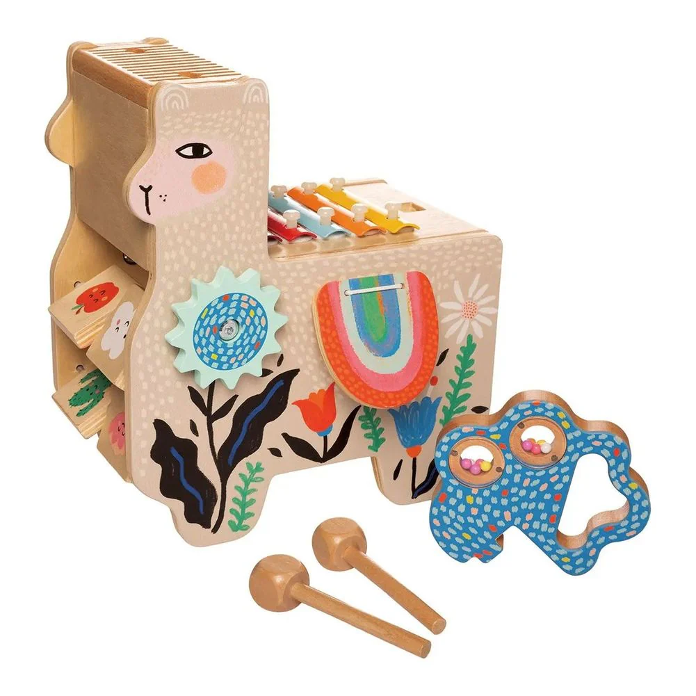 Manhattan Toy Toddler Musical Lili Llama Wooden Instrument - Image 3
