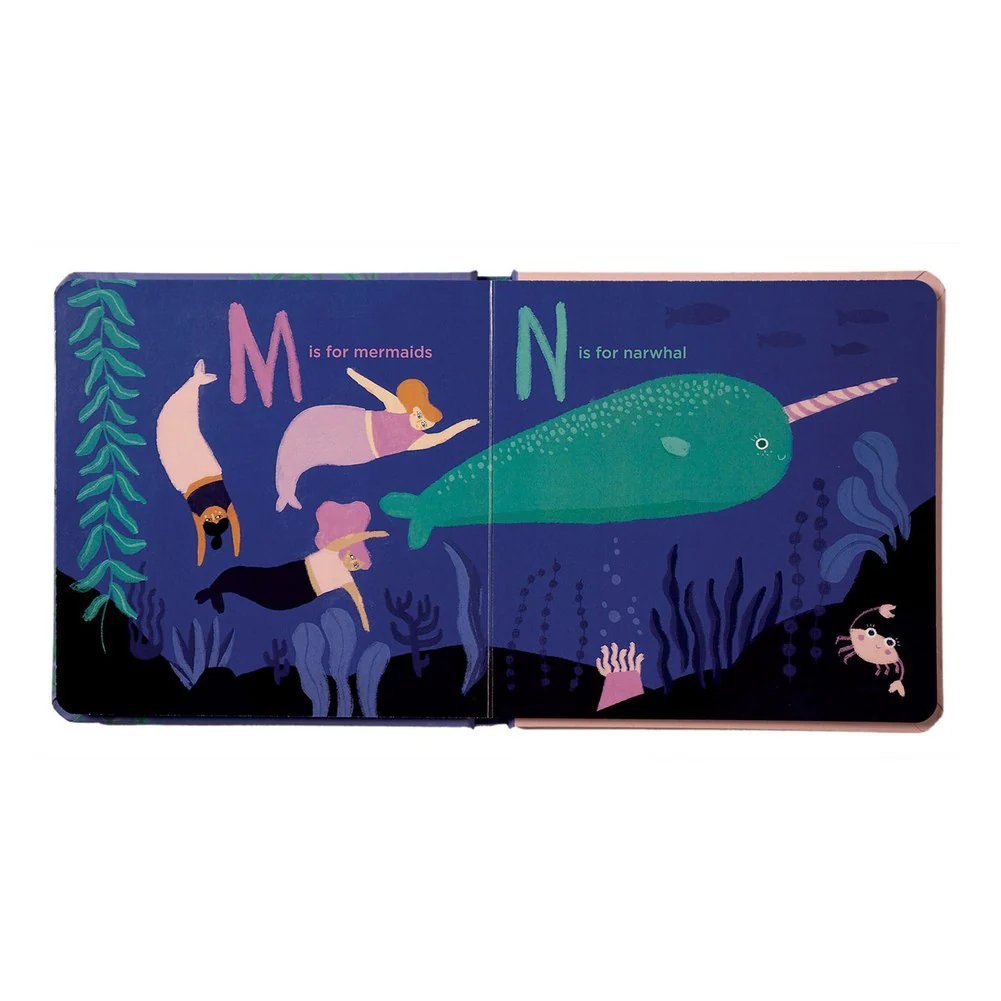 Manhattan Toys Board Book - A Mermaid's ABCs - Image 2