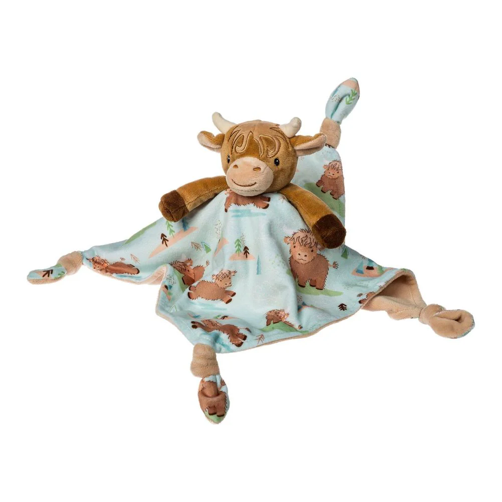 Mary Meyer Character Soothie Blanket - Hetty Highland Cow