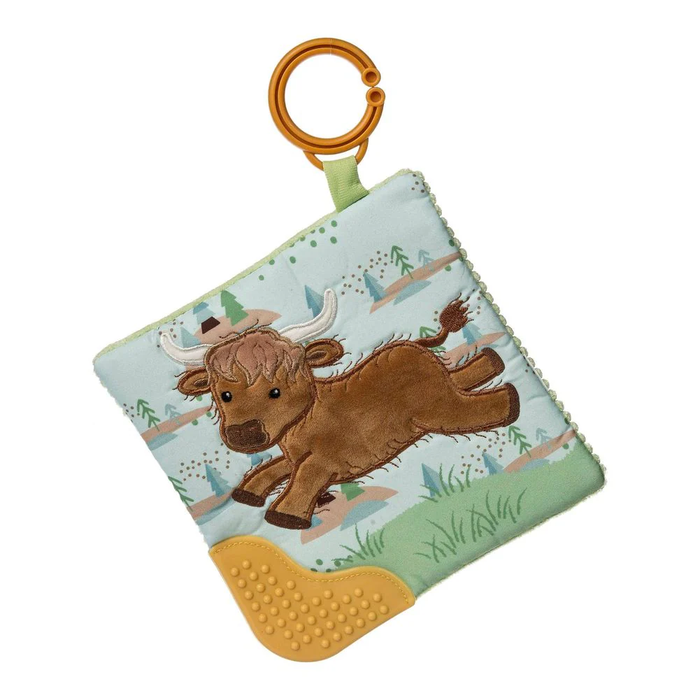 Mary Meyer Character Soothie Crinkle Teether - Hetty Highland Cow
