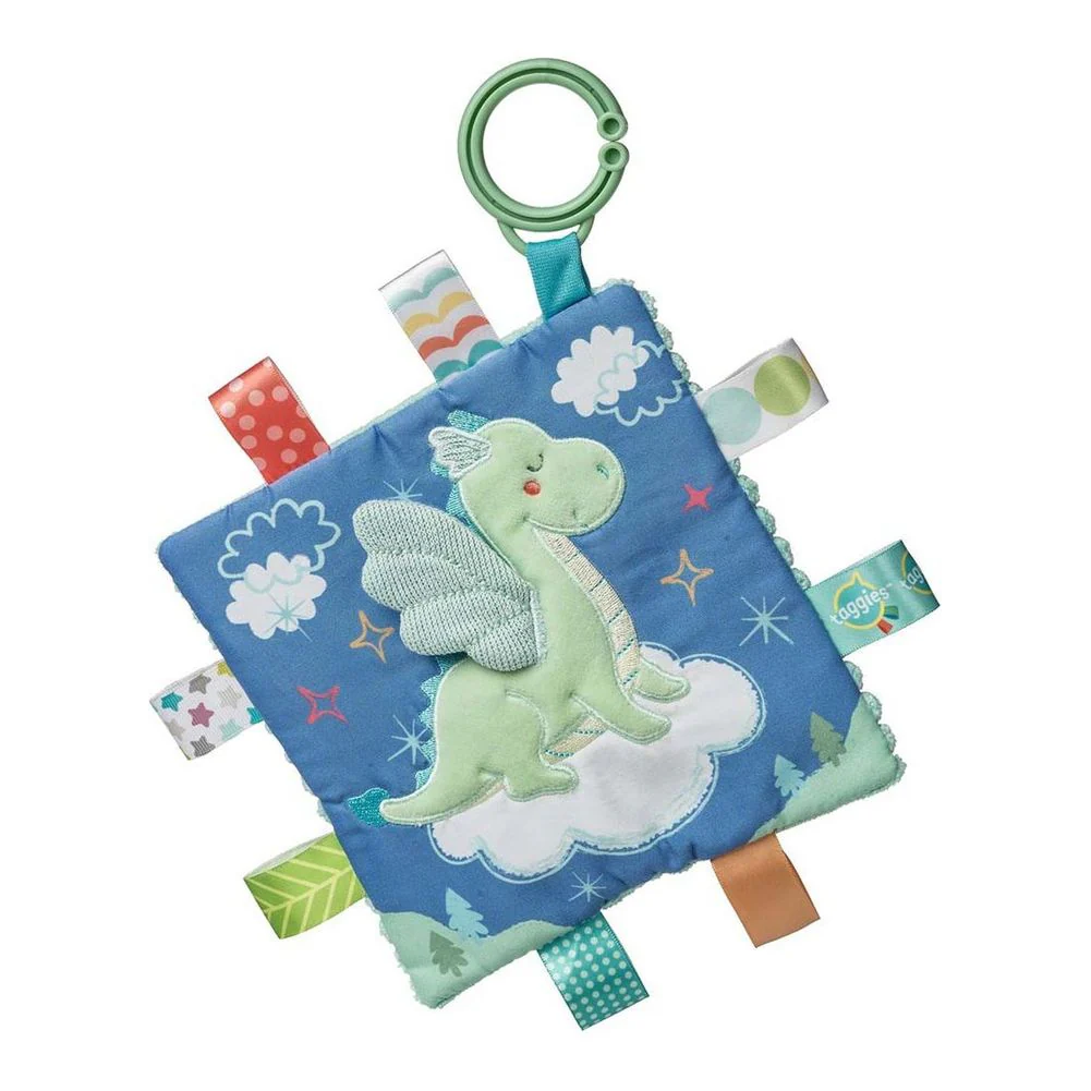 Mary Meyer Taggies Crinkle Me Paper Crinkle Toy - Drax Dragon