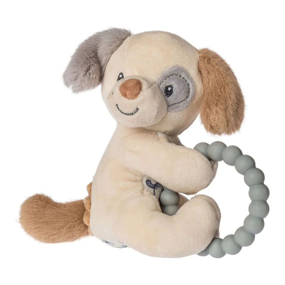 Mary Meyer Taggies Teether Rattle Toy - Sparky Puppy
