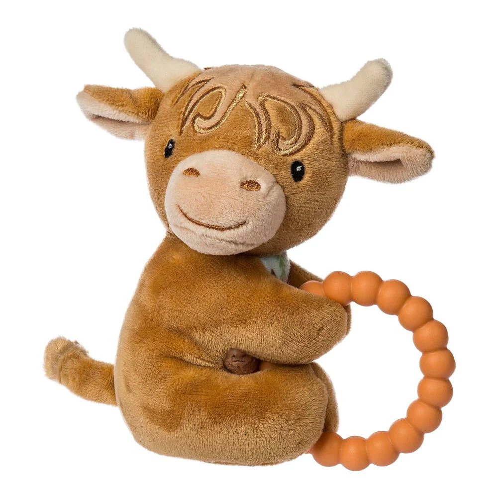 Mary Meyer Teether Rattle - Hetty Highland Cow