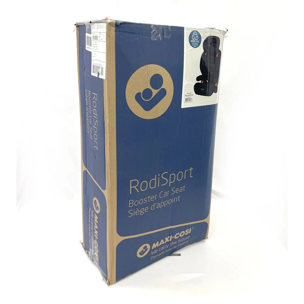 Maxi Cosi RodiSport 2-in-1 Booster Car Seat - Authentic Black (Open Box) - Image 2