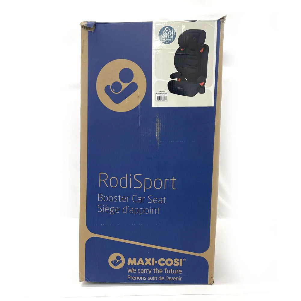 Maxi Cosi RodiSport 2-in-1 Booster Car Seat - Authentic Black (Open Box) - Image 2