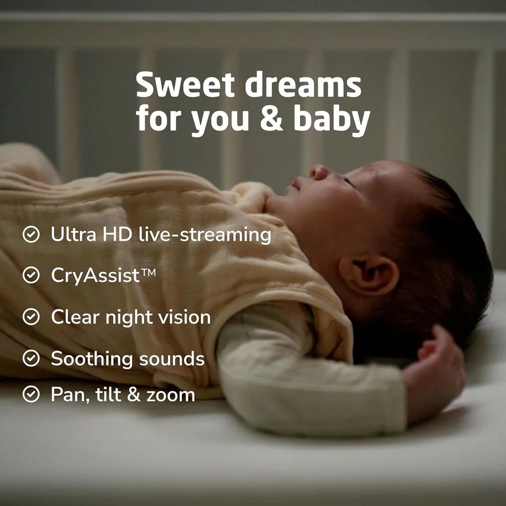 Maxi Cosi See Pro 360 Baby Monitor & Parent Unit With CryAssist Technology - Image 5