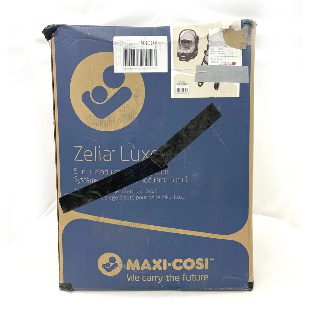 Maxi Cosi Zelia Luxe 5-in-1 Modular Travel System - New Hope Tan (Open Box) - Image 2