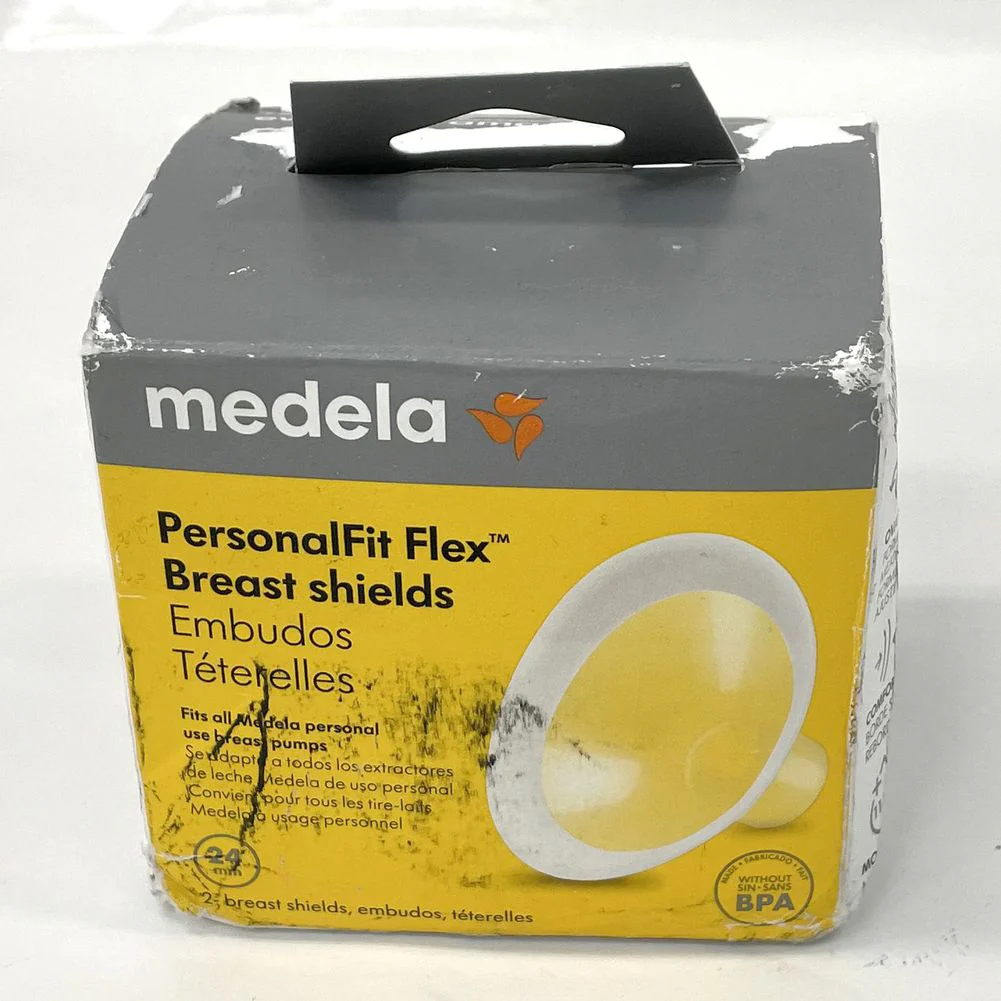 Medela 2-Pack PersonalFit Flex Breast Shields (24mm) (Open Box) - Image 2