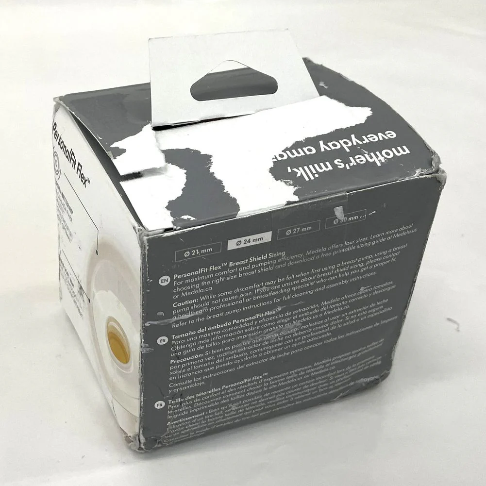 Medela 2-Pack PersonalFit Flex Breast Shields (24mm) (Open Box) - Image 4