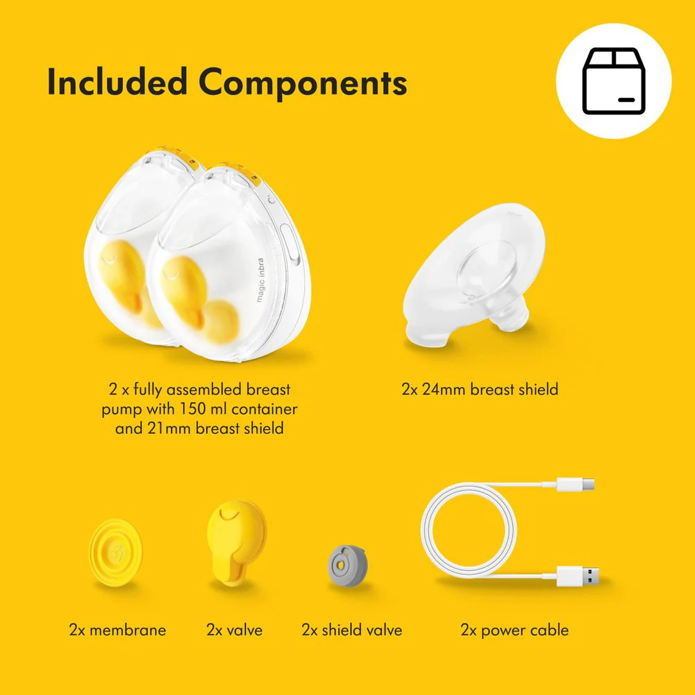 Medela Magic InBra Double Electric Breast Pump - Image 2