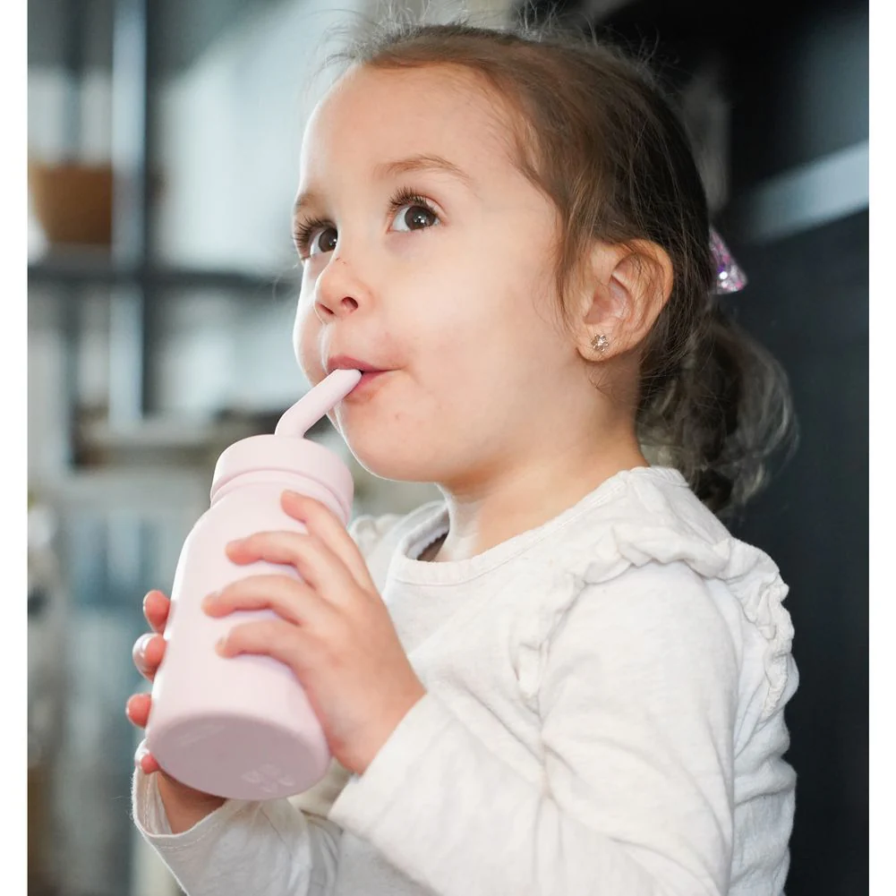Melii Silicone Bottle with Straw (238 ml) - Image 4