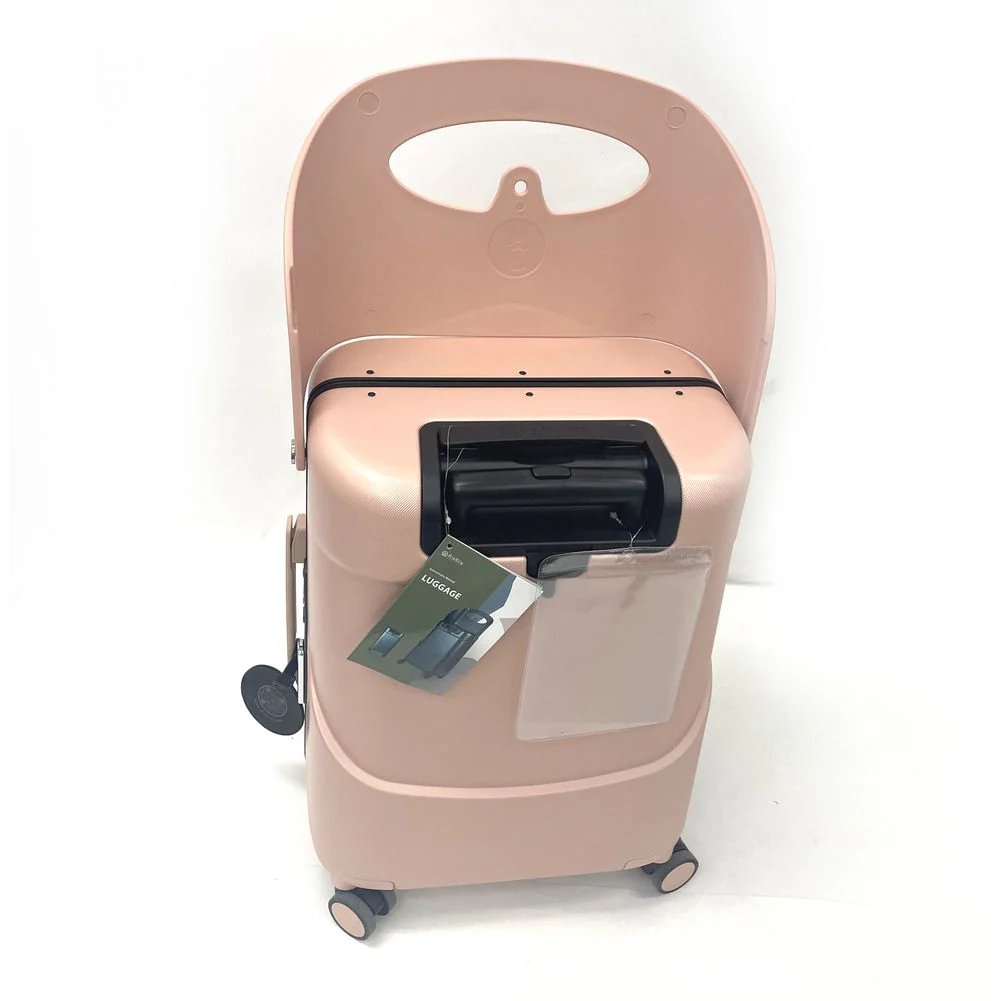 MiaMily Carry On Luggage - Dusty Pink (Floor Model) - Image 4
