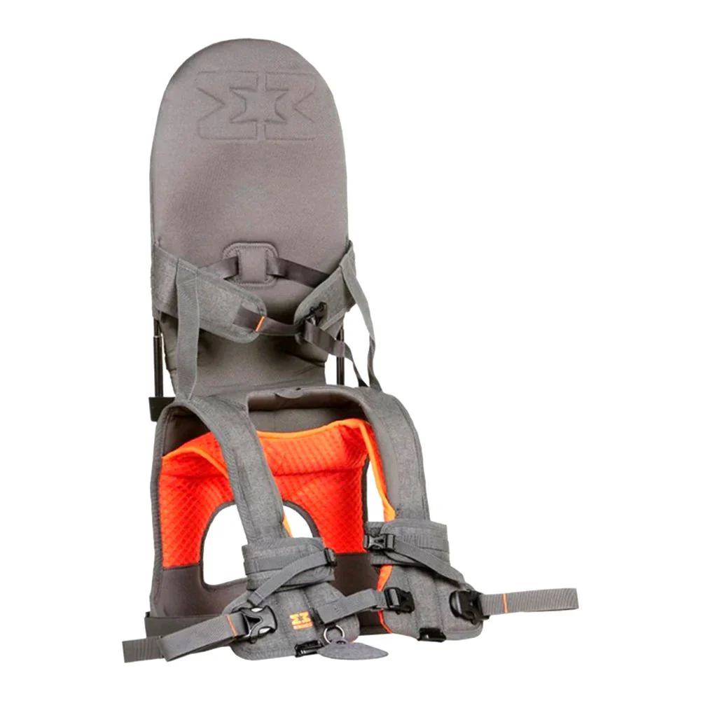 MiniMeis G4 Shoulder Baby Carrier - Grey/Orange (Open Box)