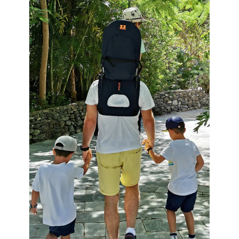 MiniMeis G4 Shoulder Baby Carrier - Navy - Image 10