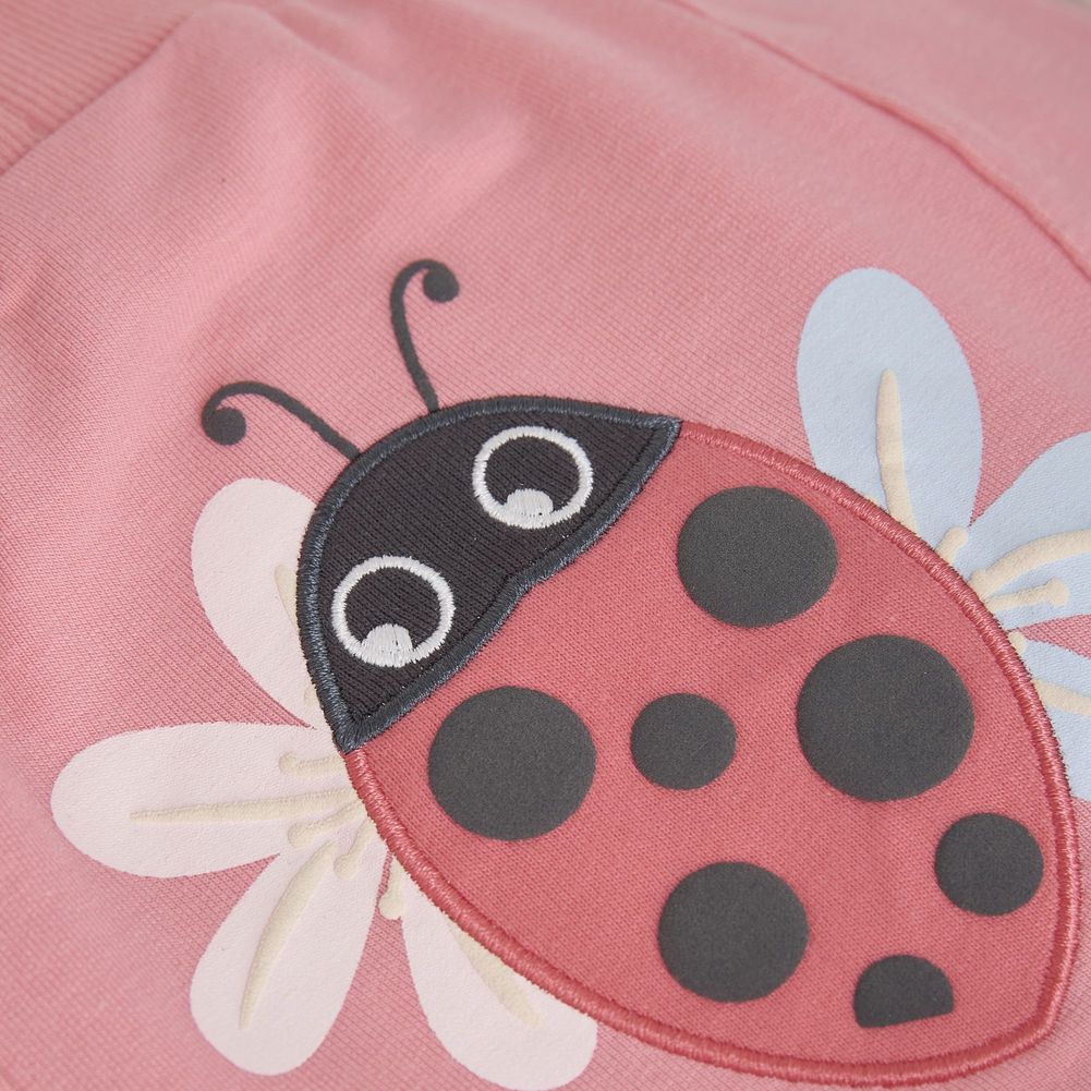 Minymo Cotton Sweat Pants - Strawberry Pink - Image 3