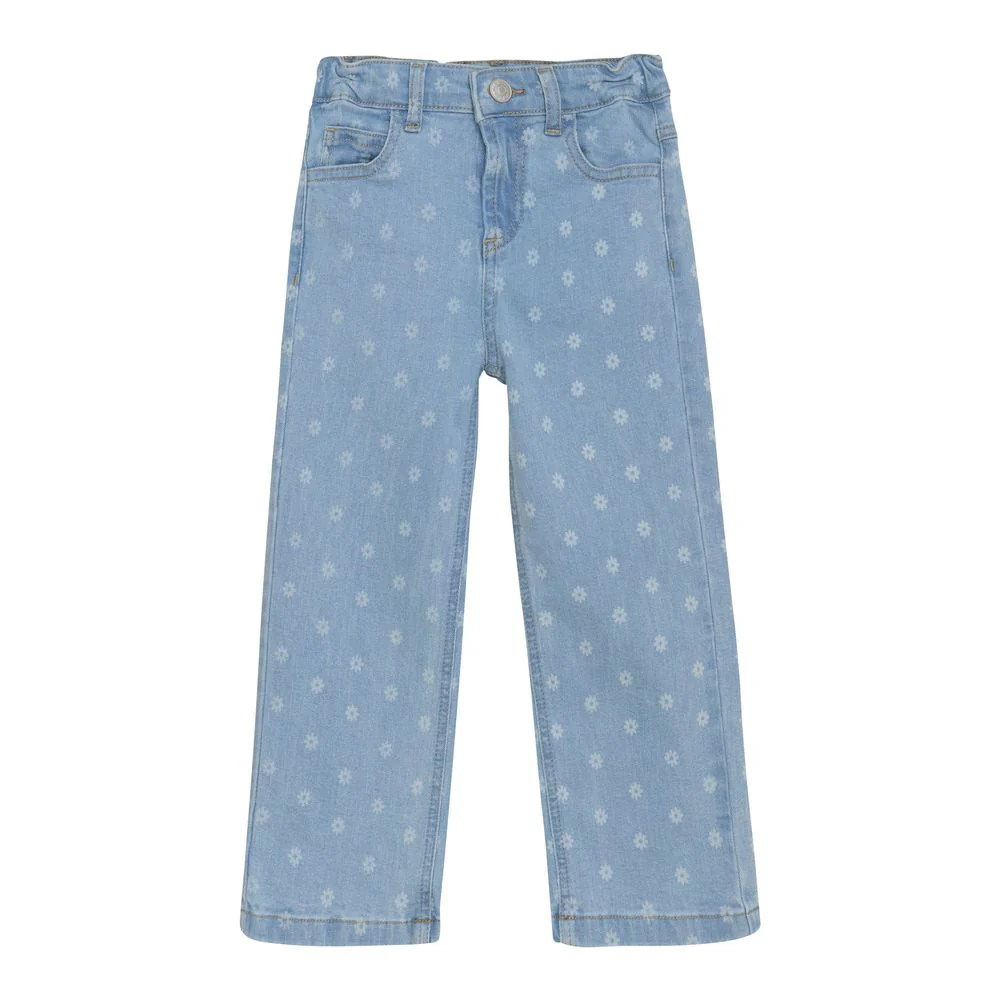 Minymo Denim Pants - China Blue - Image 4