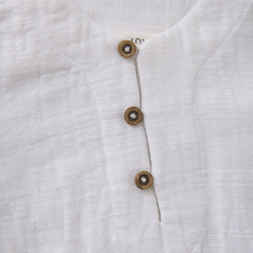 Minymo Long-Sleeve Shirt - White - Image 3