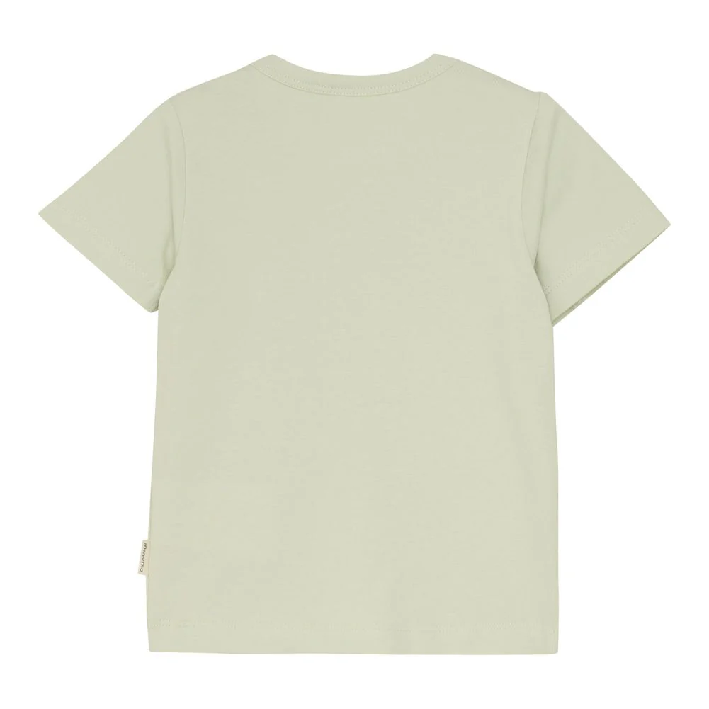 Minymo Short-Sleeve Shirt - Dinos on Tender Greens - Image 2