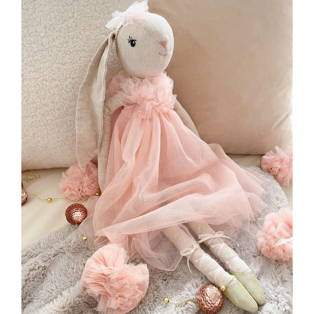 Mon Ami Ballerina Plush Doll - Gloria Bunny - Image 2