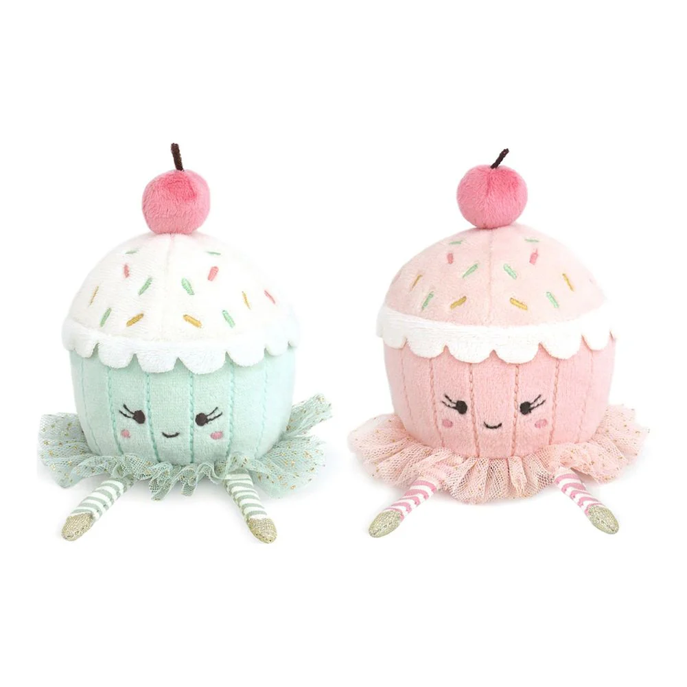 Mon Ami Patisserie Plush Toy - Cupcake Dancing Duo