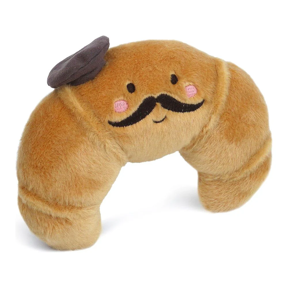 Mon Ami Savoury Snack Plush Toy - Monsieur Croissant - Image 2