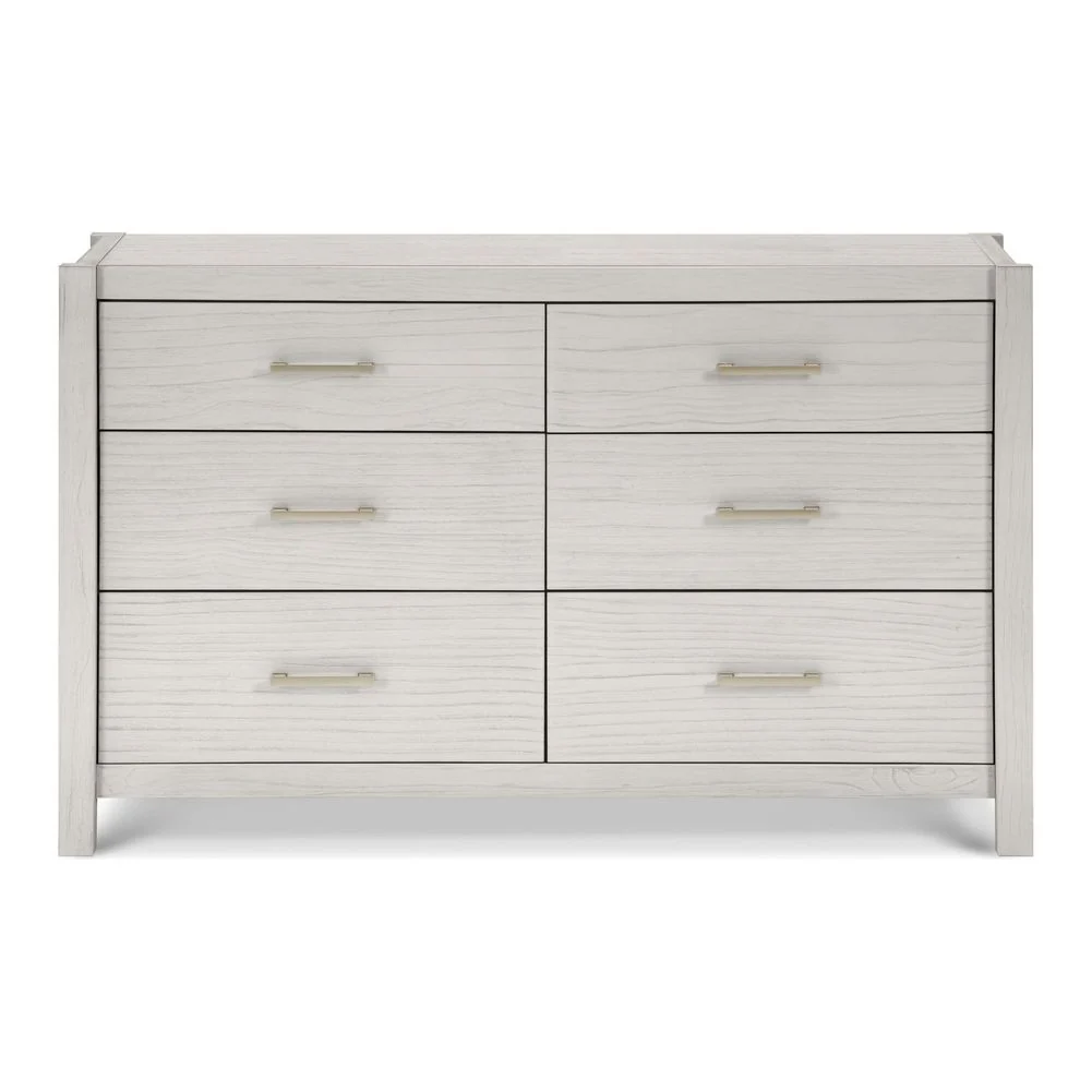 Monogram by Namesake Hemsted 6 Drawer Dresser - White Driftwood - Image 2
