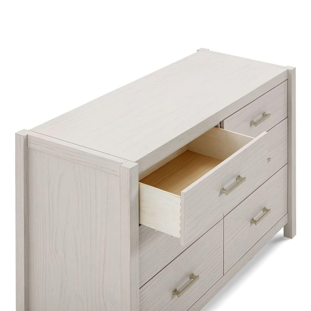 Monogram by Namesake Hemsted 6 Drawer Dresser - White Driftwood - Image 5