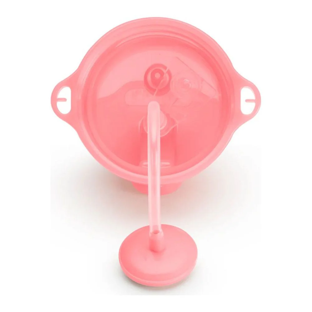 Munchkin Any Angle Click Lock Weighted Straw Trainer Cup - Light Pink (10 oz) - Image 3