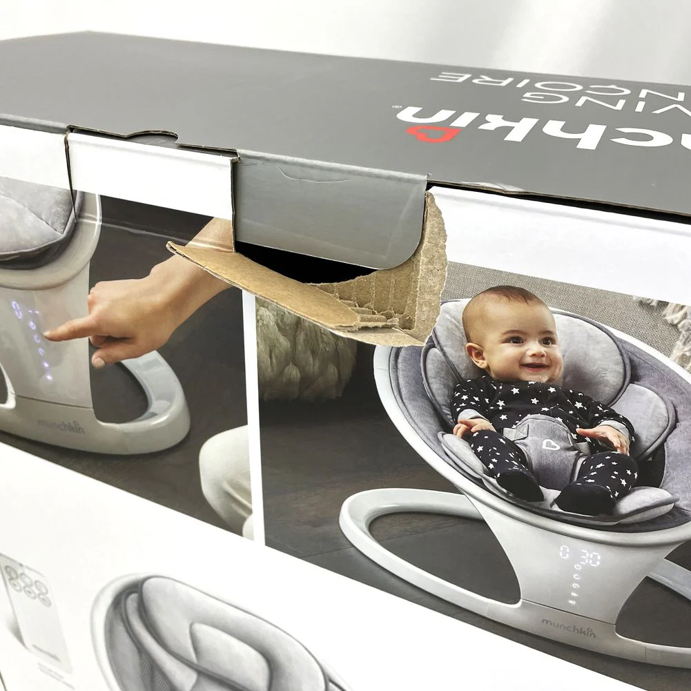 Munchkin Swing Bluetooth Enabled Baby Rocker (Open Box) - Image 4