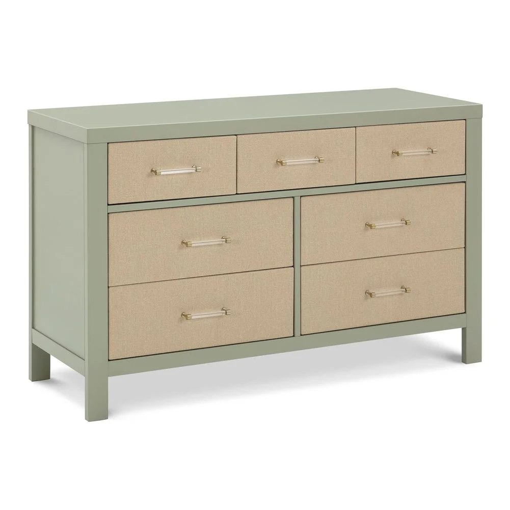 Namesake Eloise 7-Drawer Assembled Dresser with Performance Sand Eco-Weave - Image 2