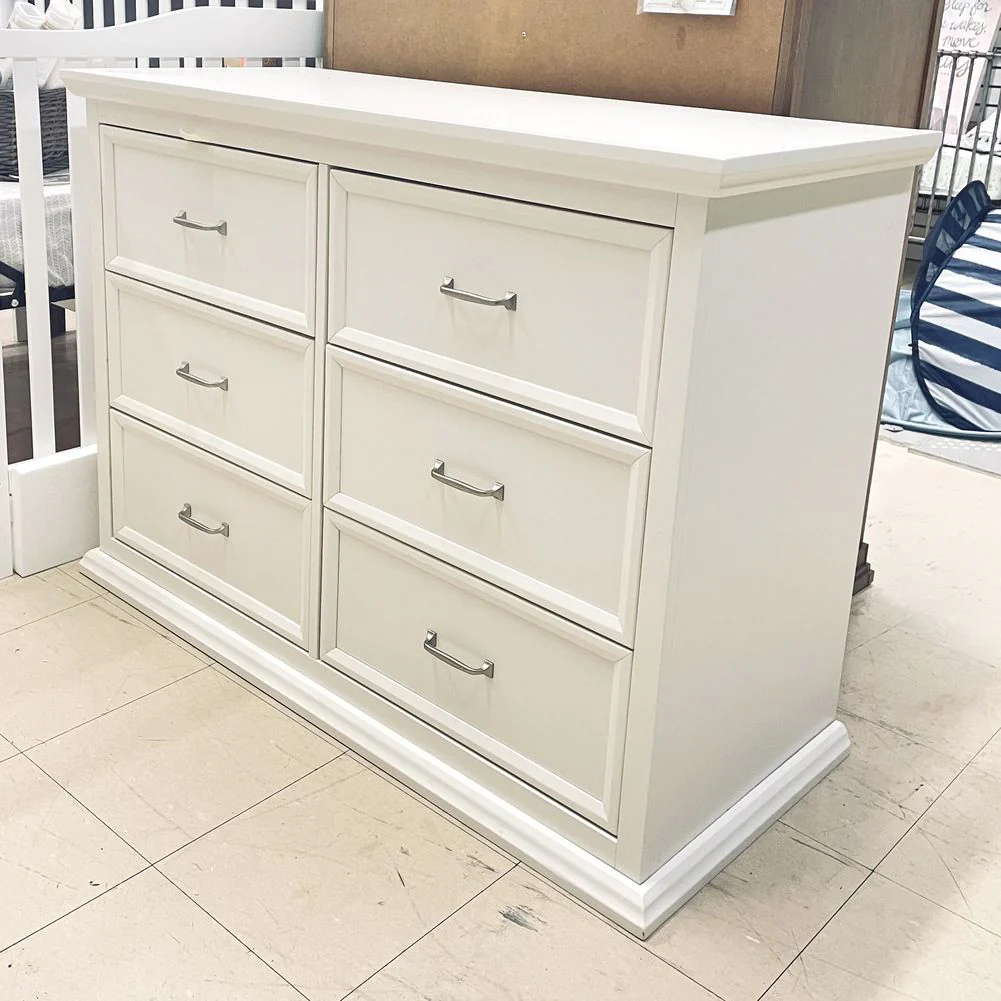 Namesake Foothill/Louis 6-Drawer Dresser - Warm White (Floor Model) - Image 2