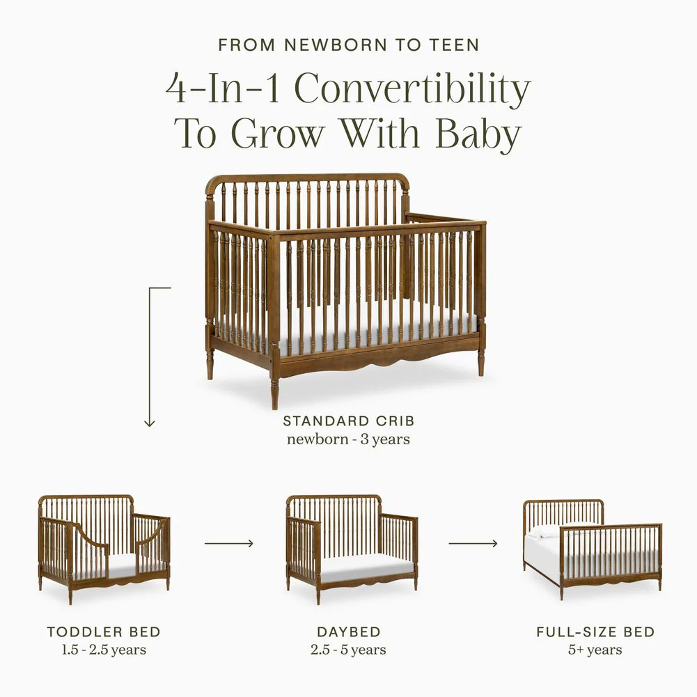 Namesake Liberty 4-in-1 Convertible Spindle Crib - Image 4