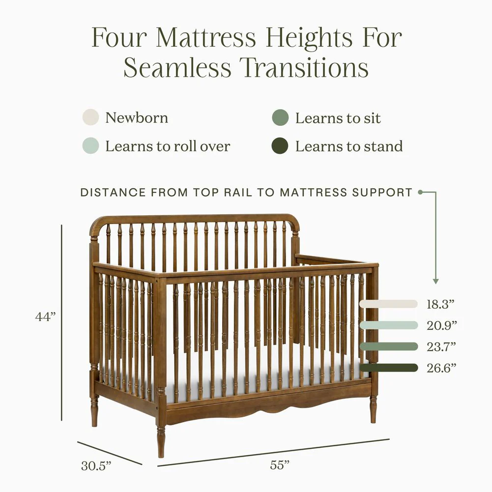 Namesake Liberty 4-in-1 Convertible Spindle Crib - Image 5