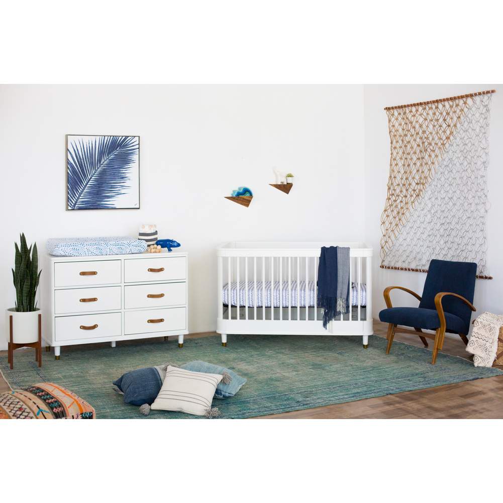 Namesake Tanner 3-in-1 Convertible Crib - Warm White - Image 11