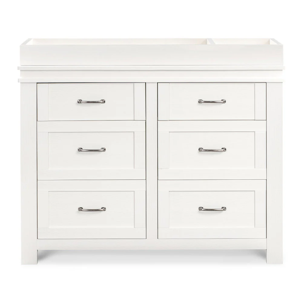 Namesake Wesley Farmhouse 6-Drawer Double Dresser - Image 4